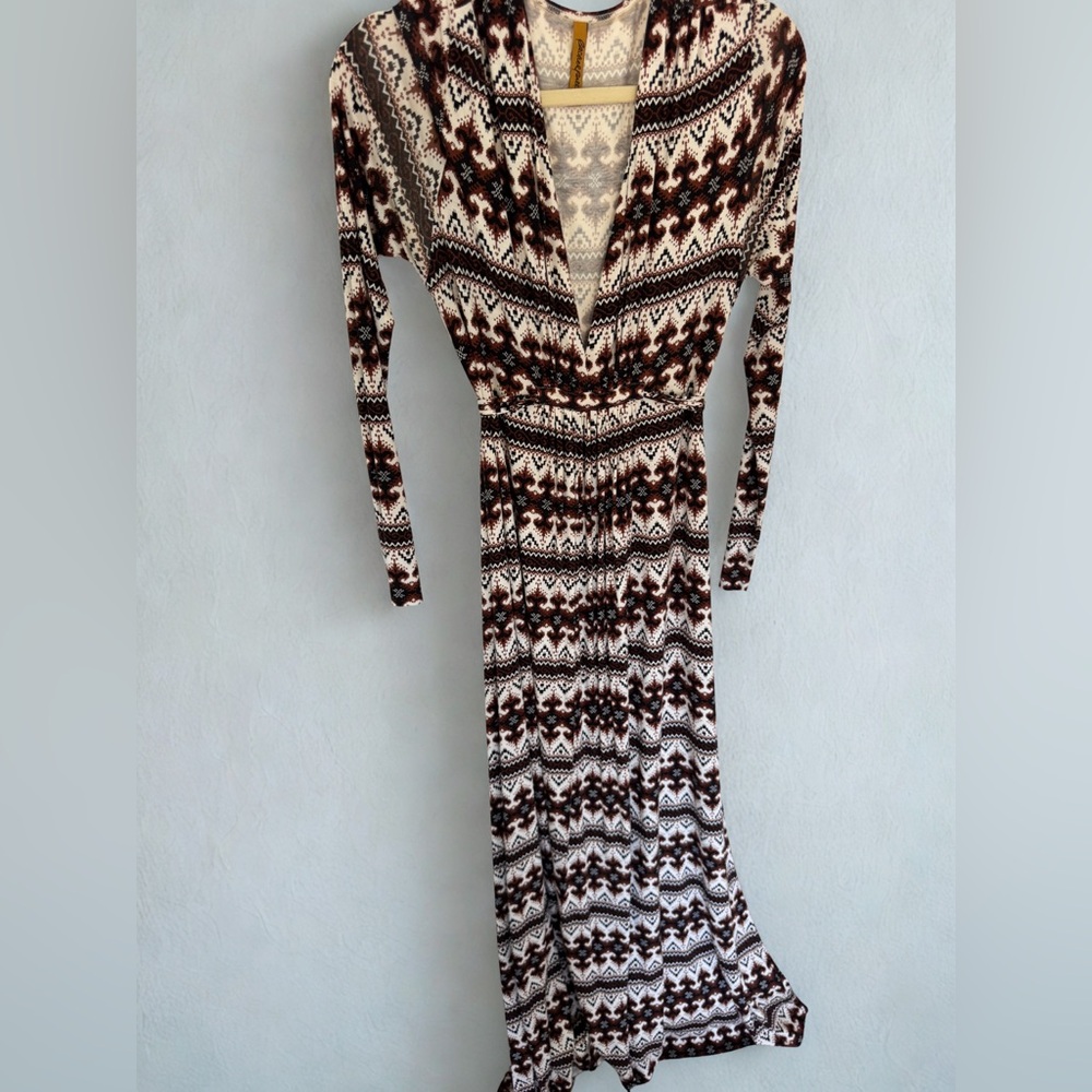 Rachel Pally Long Sleeve Maxi Dress Caftan Size Small